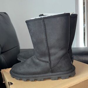 UGG Black Leather Boots